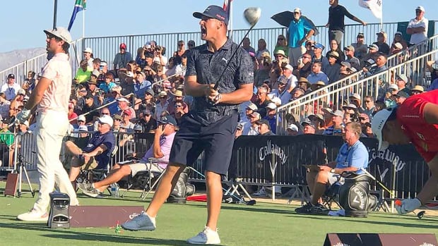 Bryson DeChambeau let it rip for four days at the Professional Long Drivers Association World Championships.